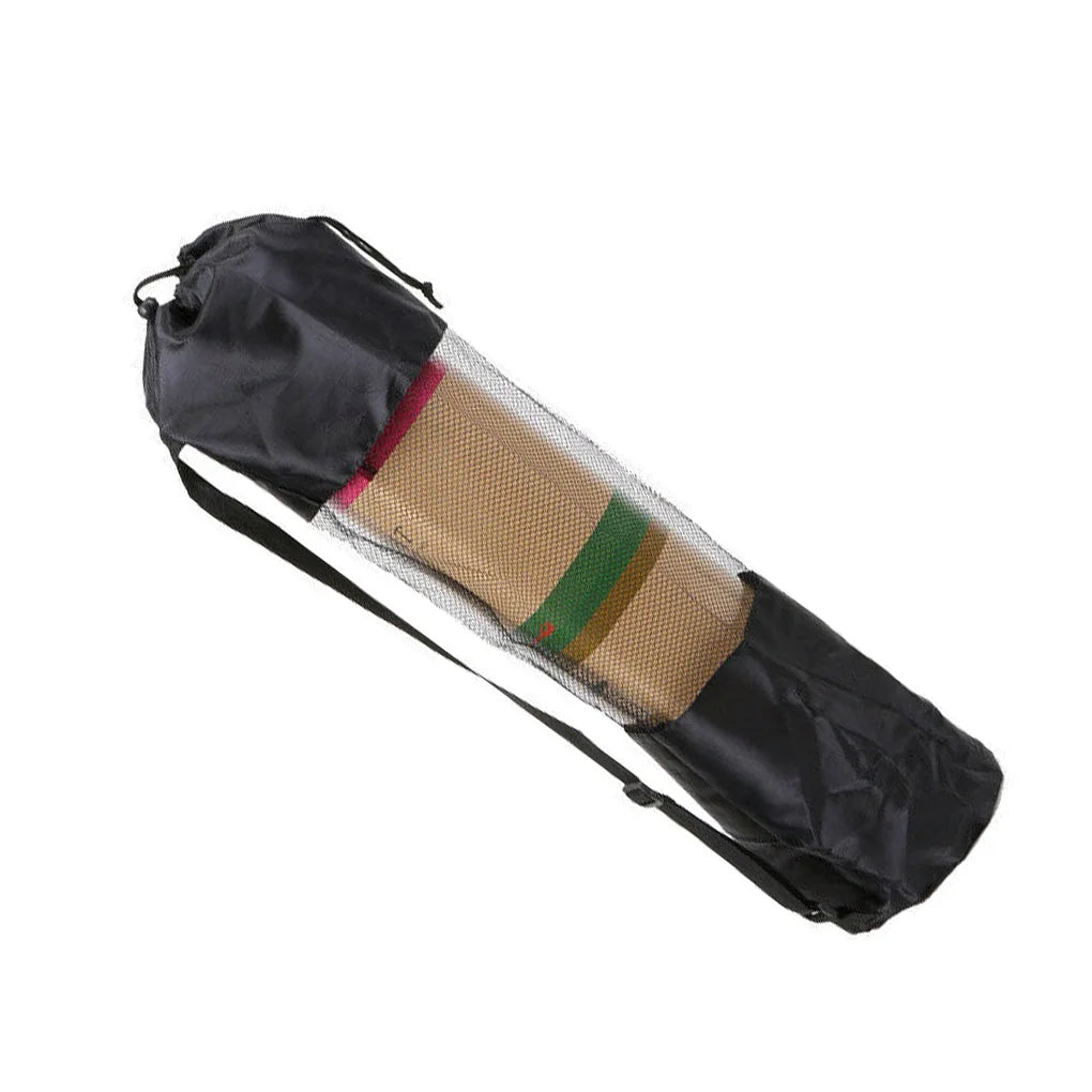 Yoga Mat Storage Bag Outdoor Adjustable Carrier Pocket Large Capacity Fitness Sport Equipment Carrying Organizer Pouch