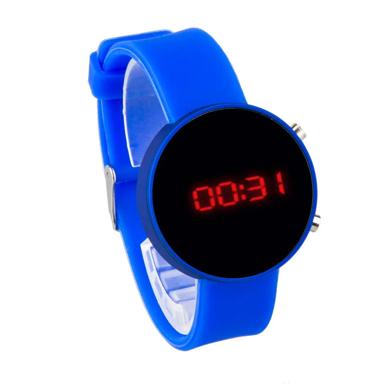 Digital Watch For Kids LED Display Women Electronic Bracelet Boys Girls Silicone Strap Clock Men Sport Wristwatches montre femme