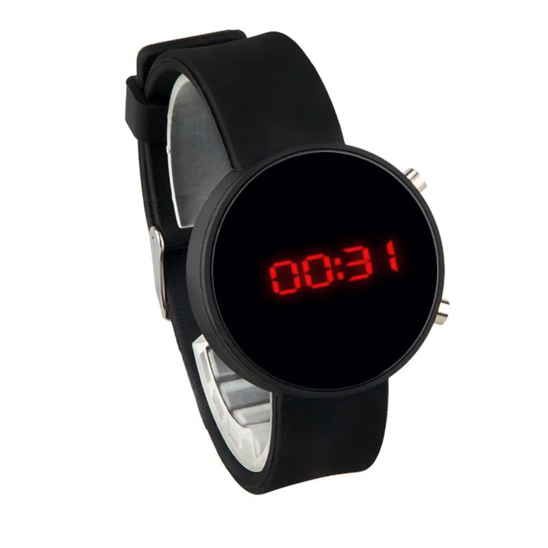 Digital Watch For Kids LED Display Women Electronic Bracelet Boys Girls Silicone Strap Clock Men Sport Wristwatches montre femme