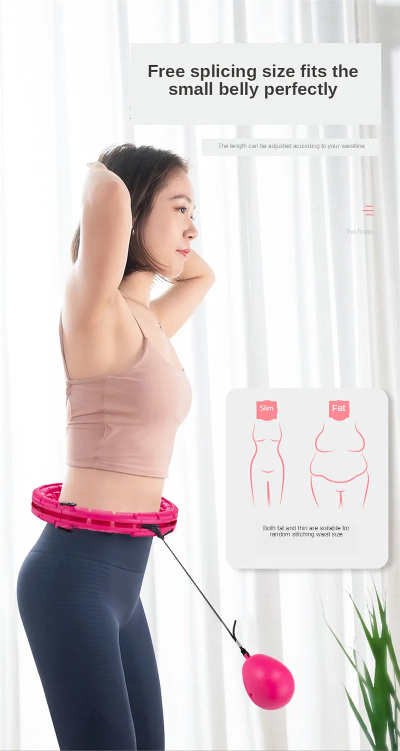 Fitness Sport Hoop Smart Upgrade Intelligent Sport Hoop Adjustable Thin Waist Exercise Gym Hoop Fitness Equipment Home Training