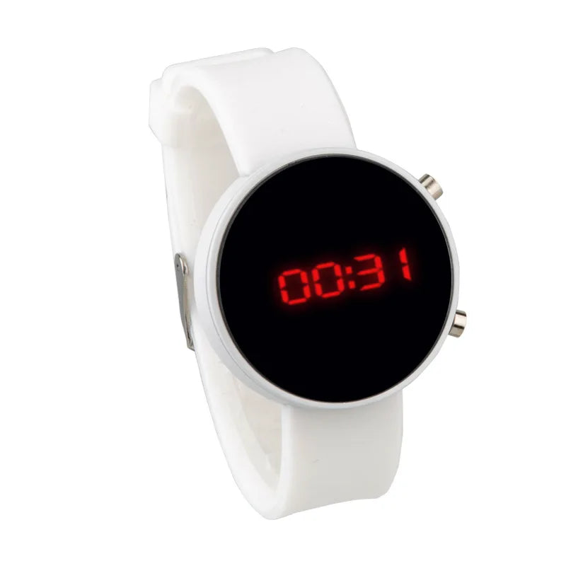 Digital Watch For Kids LED Display Women Electronic Bracelet Boys Girls Silicone Strap Clock Men Sport Wristwatches montre femme