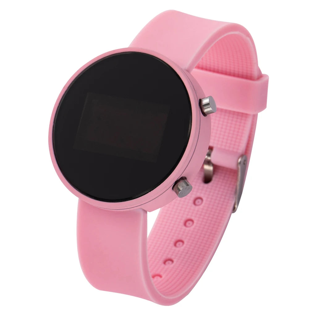 Digital Watch For Kids LED Display Women Electronic Bracelet Boys Girls Silicone Strap Clock Men Sport Wristwatches montre femme