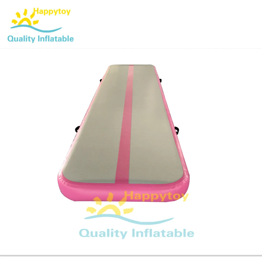 Custom Air Track Inflatable Gymnastics Tumbling Yoga Mat To Use Indoor Inflatable Fitness Yoga Mat