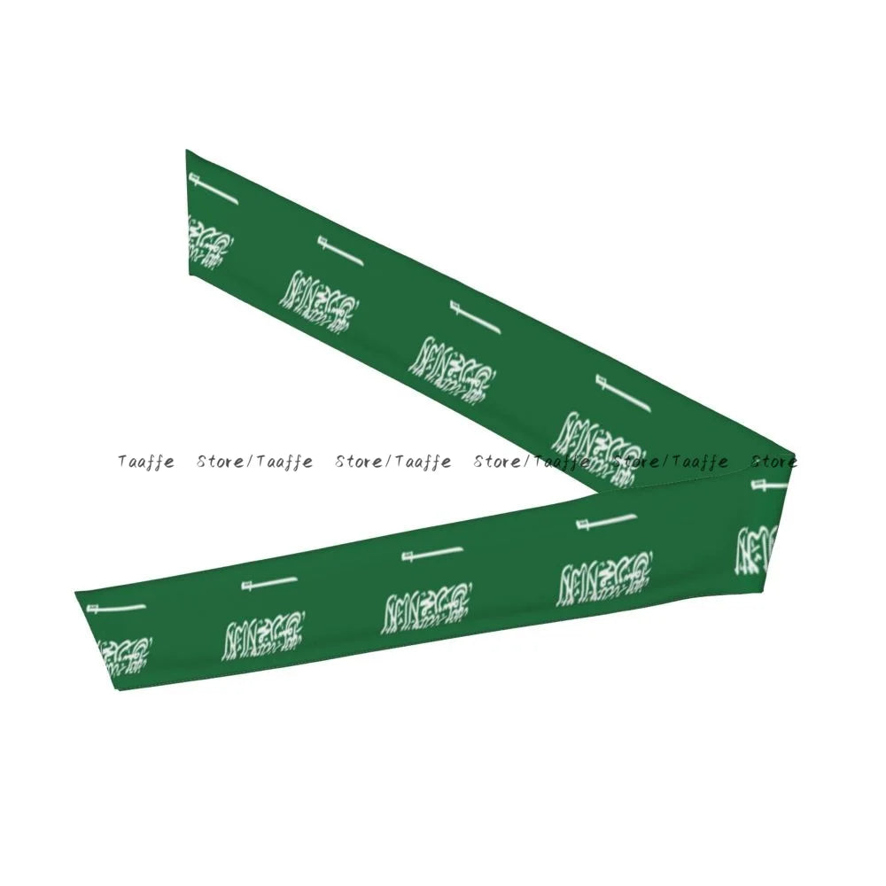 Head Tie Sports Headband Saudi Arabia Flag Athlete Sweatbands Head Wrap For Working Out Running Yoga