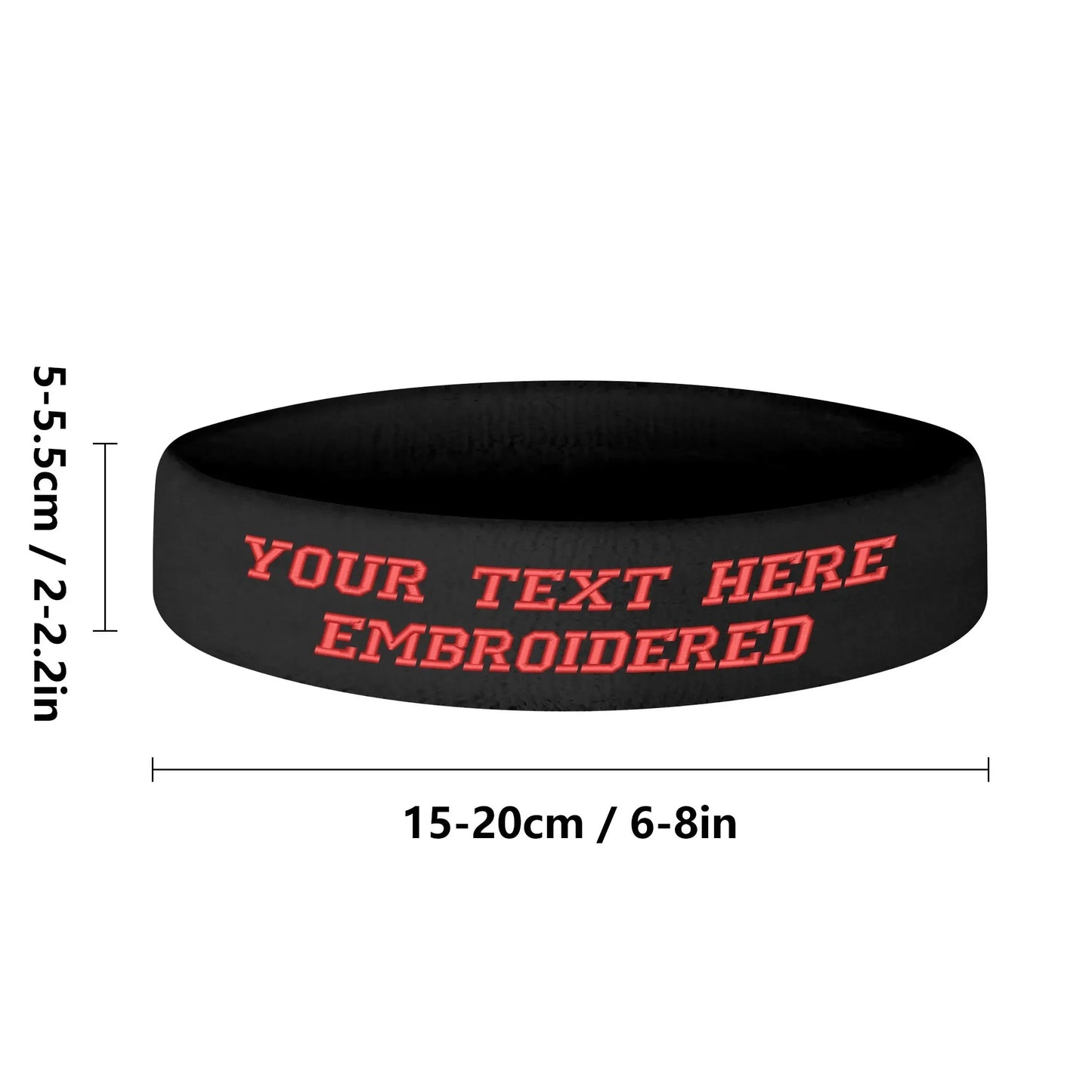 NEW YORK HUSTLERS pickleball Embroidery Sports Headband Mens Womens Sweat-absorbing DIY Custom Running Sweat-proof breathable