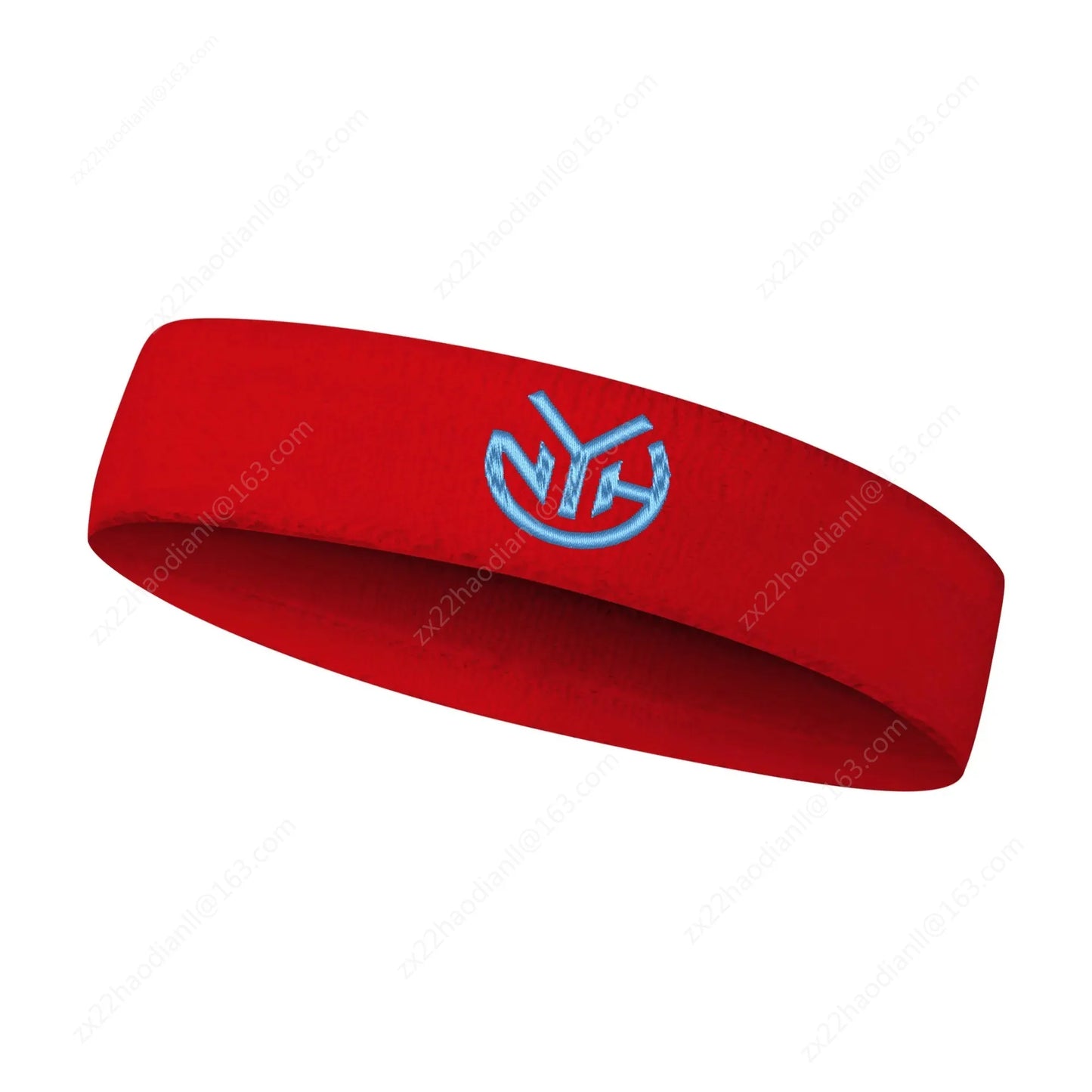 NEW YORK HUSTLERS pickleball Embroidery Sports Headband Mens Womens Sweat-absorbing DIY Custom Running Sweat-proof breathable