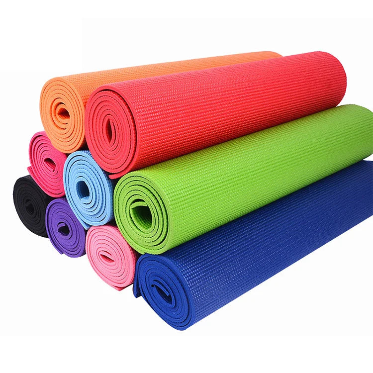 Customized Color Printing Large Non-slip Mat Workout Fitness Mat Print PVC Yoga Mat