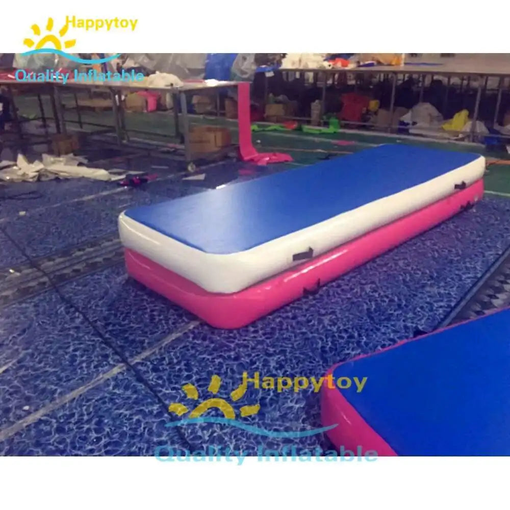 Custom Air Track Inflatable Gymnastics Tumbling Yoga Mat To Use Indoor Inflatable Fitness Yoga Mat