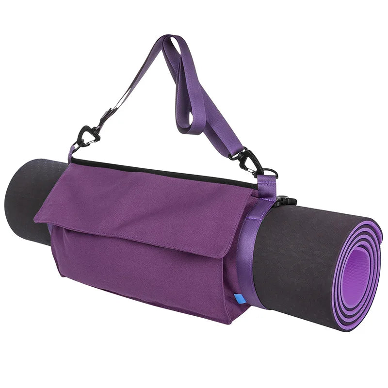 Yoga Mat Carrier Bag Multifunctional Oxford Yoga Pilates Mat Storage Case Large Capacity Foldable for Tourism Fitness (NO Mat)