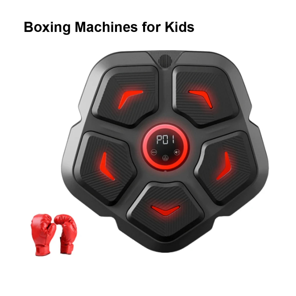 Smart Music Boxing Machine Wall Mounted Electronic Boxing Target Home Boxing Training Equipment Smart Boxing Game for Adults Kid