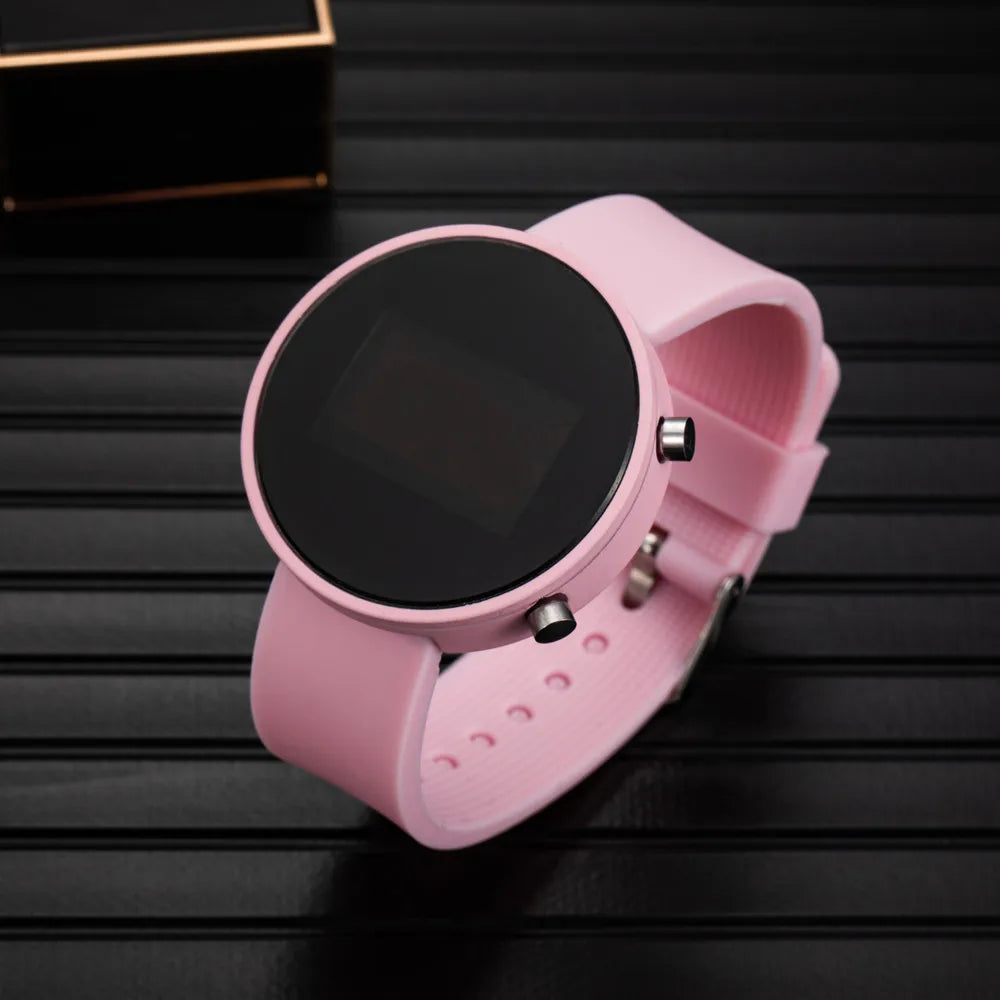 Digital Watch For Kids LED Display Women Electronic Bracelet Boys Girls Silicone Strap Clock Men Sport Wristwatches montre femme