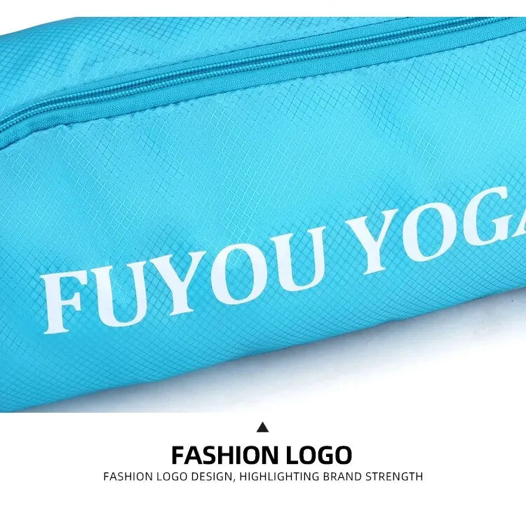 Yoga Mat Storage Bag Female Multifunctional Large-capacity Lightweight Nylon Cloth Bag Sports Fitness Yoga Bag