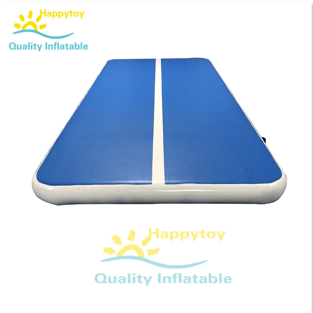 Custom Air Track Inflatable Gymnastics Tumbling Yoga Mat To Use Indoor Inflatable Fitness Yoga Mat