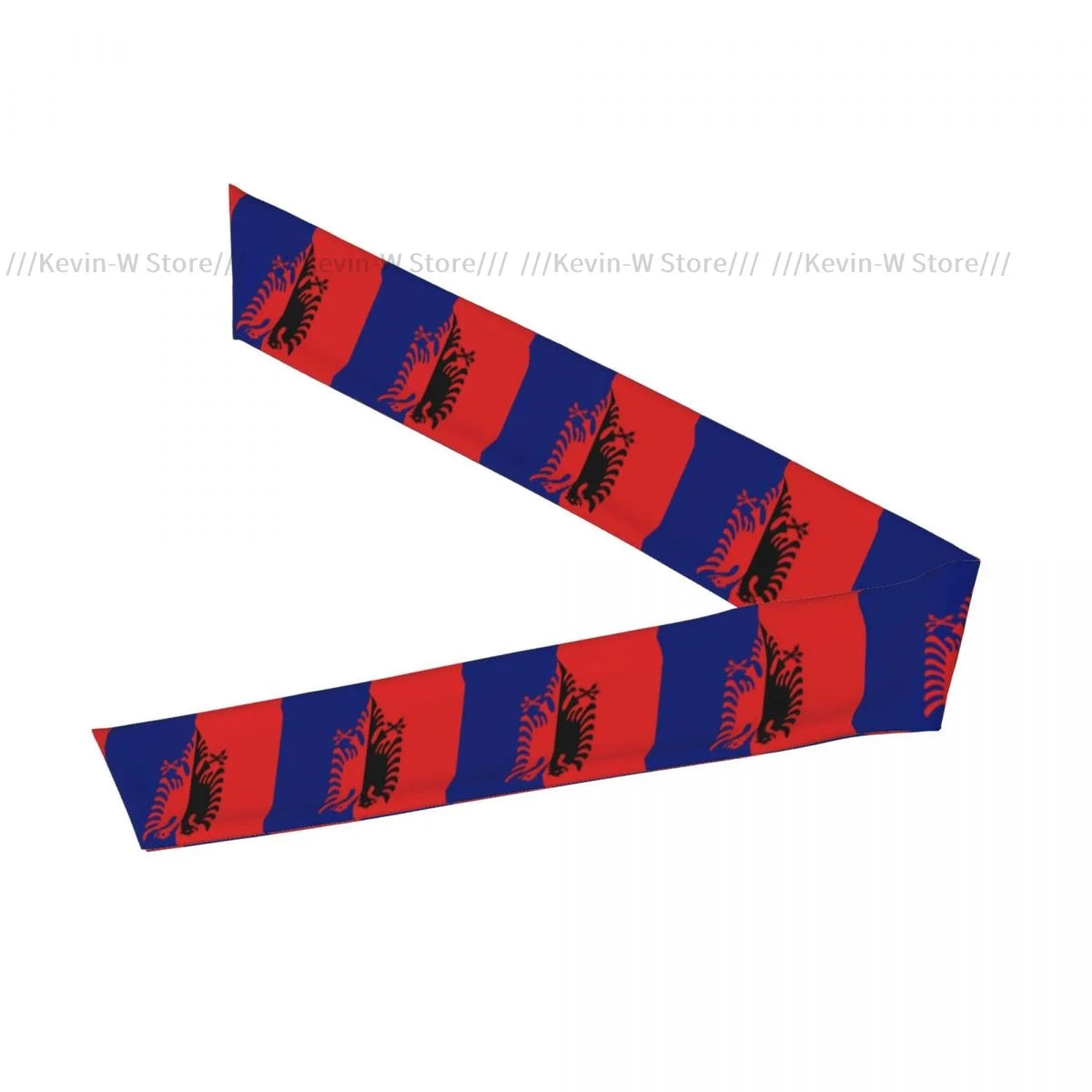 Tie Headbands Flag Of The Albanian State Sports Head Band Athletic Sweatband Bandana Sweat Wicking