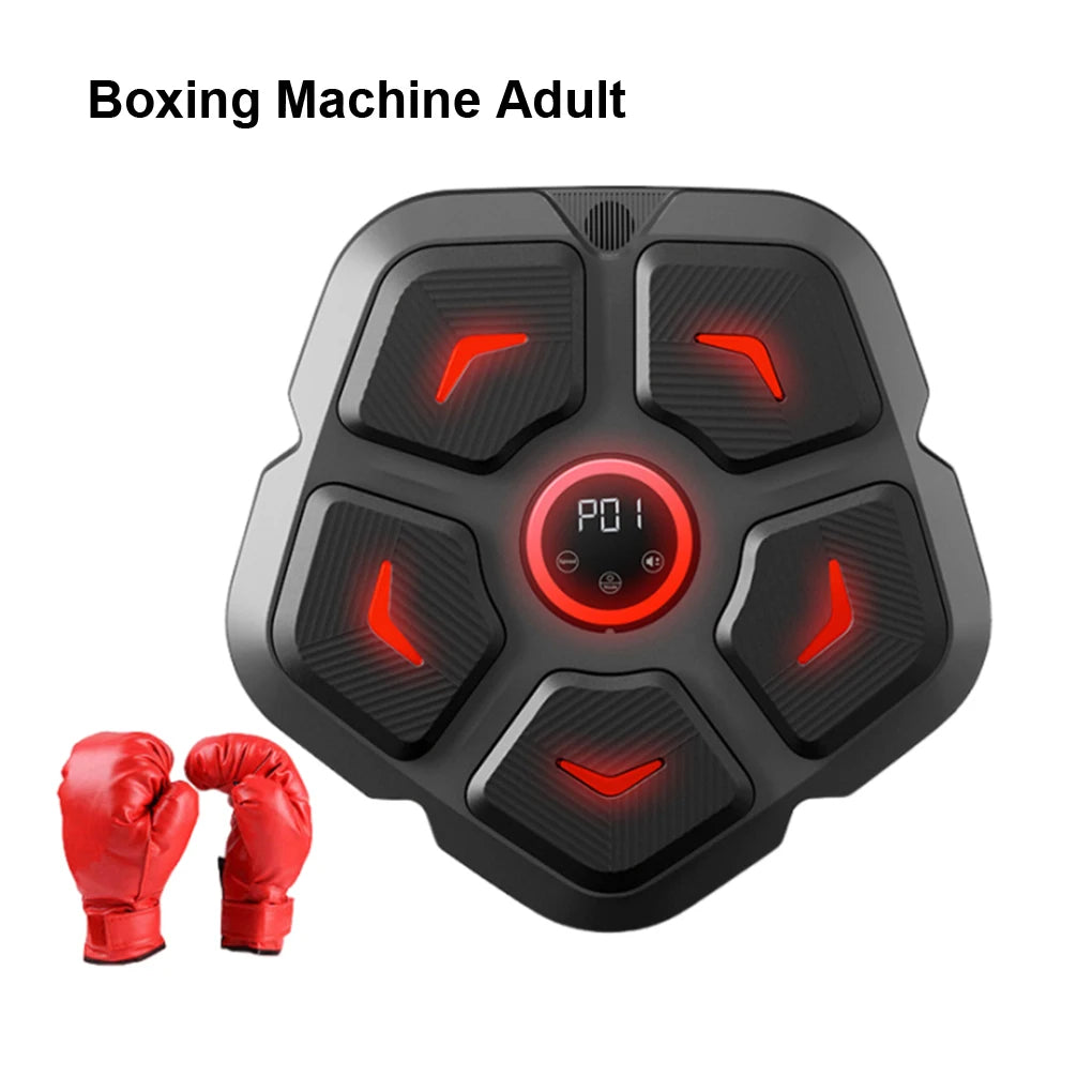 Smart Music Boxing Machine Wall Mounted Electronic Boxing Target Home Boxing Training Equipment Smart Boxing Game for Adults Kid