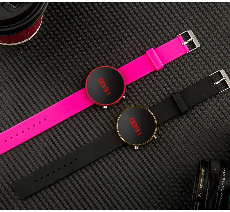 Digital Watch For Kids LED Display Women Electronic Bracelet Boys Girls Silicone Strap Clock Men Sport Wristwatches montre femme