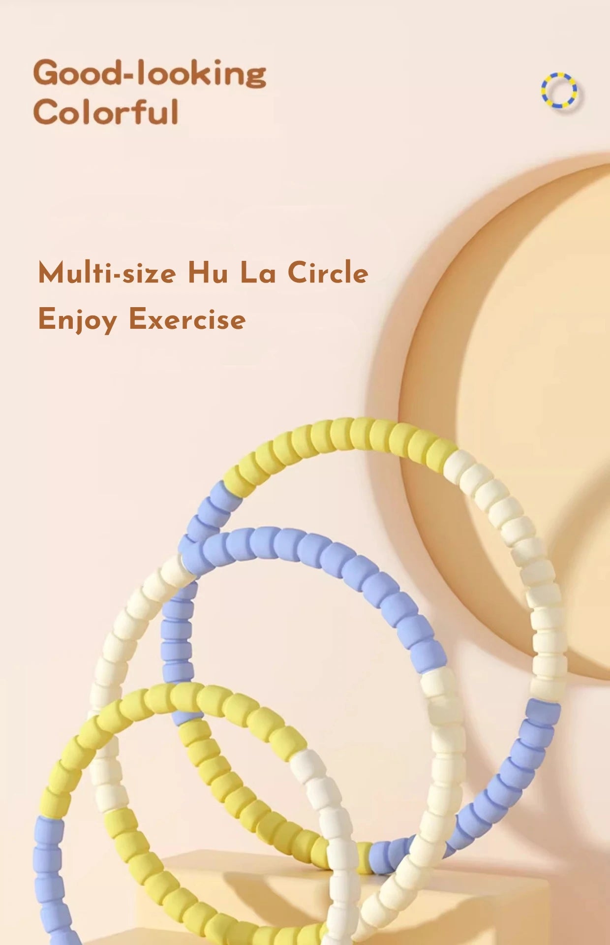 3/4/5/6 Tubes Detachable Hula Circle Portable Exercise Hoops for Children Body Building Sports Hoop Adult Waist Loss Weight Hoop