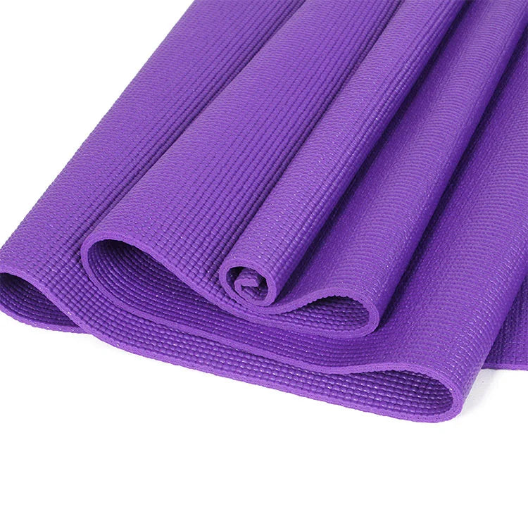 Customized Color Printing Large Non-slip Mat Workout Fitness Mat Print PVC Yoga Mat