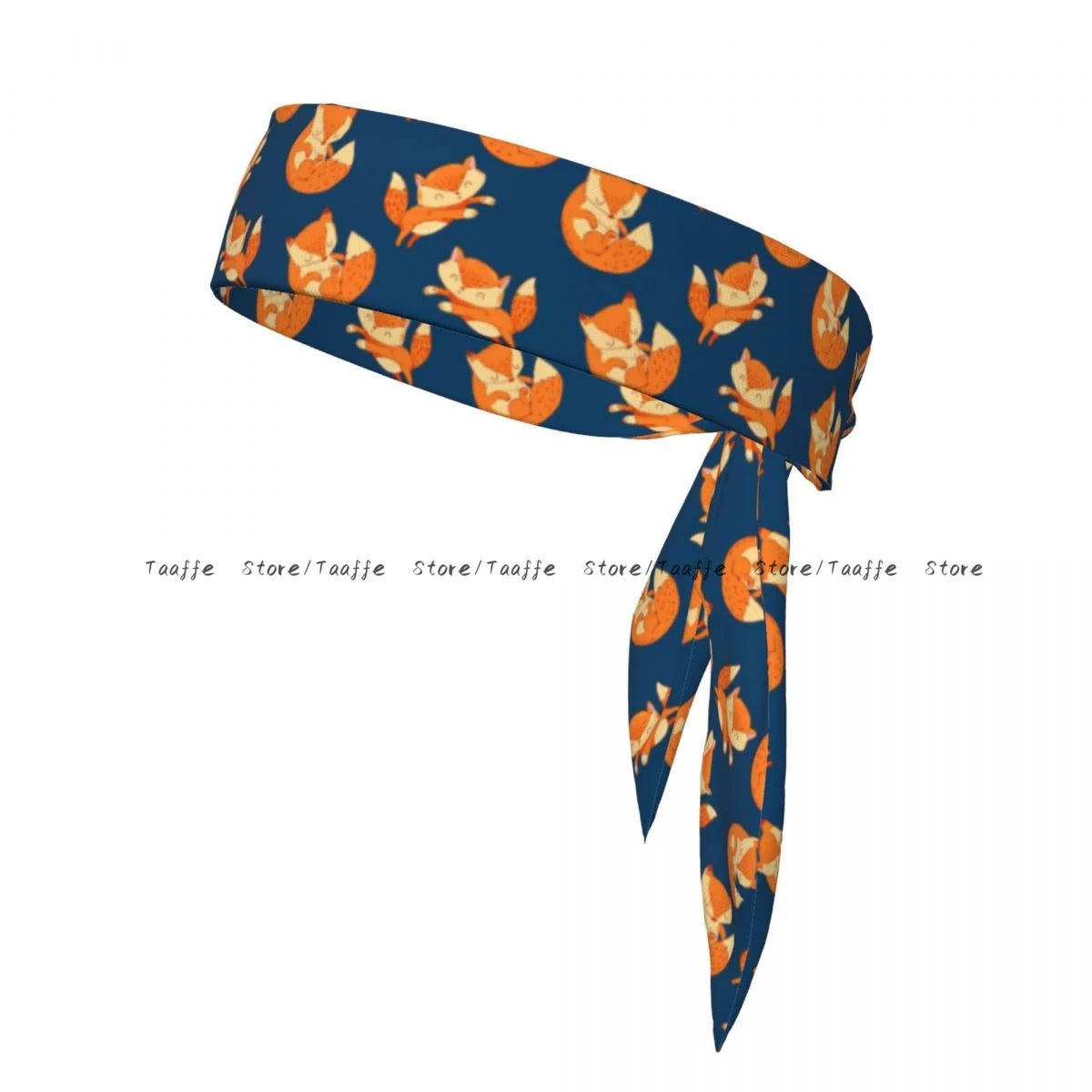 Sweatband Bandanas Cute Fox Hairband Head Tie Sports Headband Hair Accessories