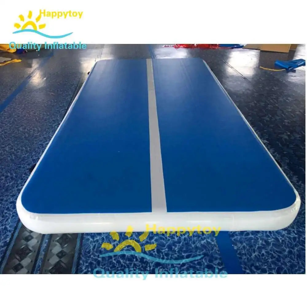 Custom Air Track Inflatable Gymnastics Tumbling Yoga Mat To Use Indoor Inflatable Fitness Yoga Mat